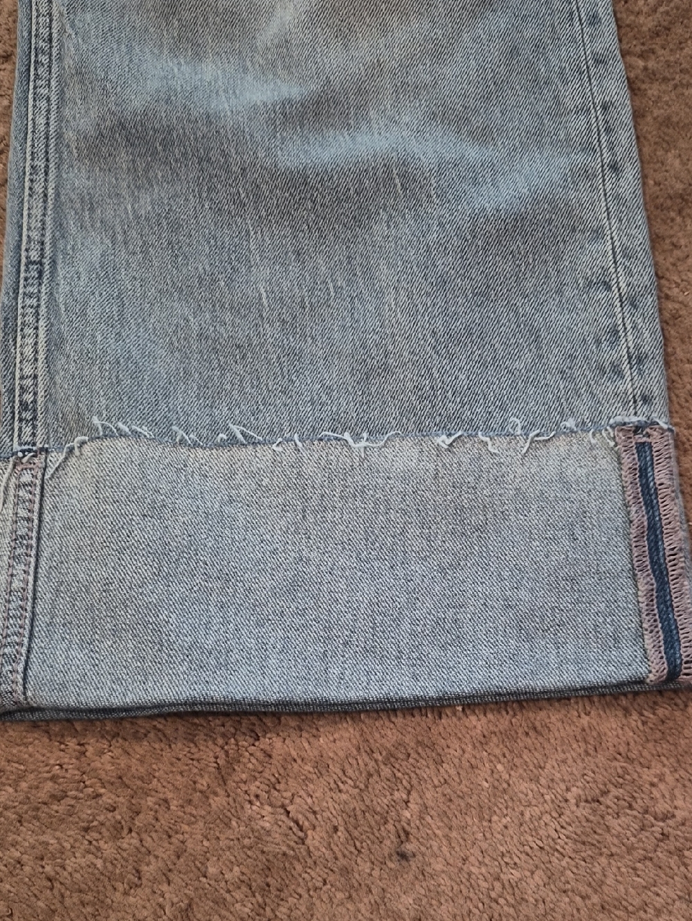rag & bone Faded Light Blue Denim Jeans - Picture 6 of 6